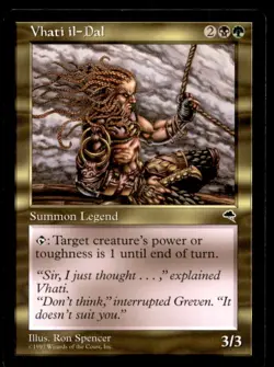 Vhati il-Dal Tempest Light Play MTG Magic the Gathering - Image 1