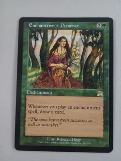 Magic The Gathering Enchantress's Presence Onslaught NM MTG - Image 1