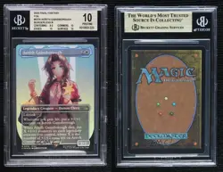 Aerith Gainsborough Borderless R Foil Magic Final Fantasy BGS 10 PRISTINE - Image 3