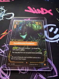 Deadbloom Predator - Riftbound Origins - OGN 161/298 - ENGLISH - Image 1