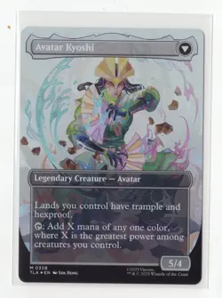 MTG The Legend of Kyoshi (Borderless) Avatar: The Last Airbender Foil M0358 Nm - Image 2