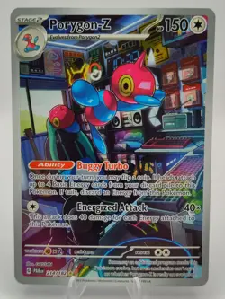 Porygon-Z 214/182 - Pokemon Paradox Rift Illustration Rare IR Full Art Holo NM - Image 1