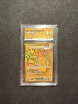 Pokemon Card 2025 Prismatic Evolutions Pikachu EX Hyper Rare Gold Holo #179/131 - Image 3
