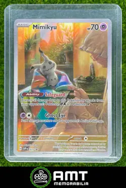 Mimikyu 2024 Pokemon SV Black Star Promos SVP English #075 Paldean Fates #1 - Image 1