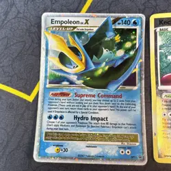 Damaged Empoleon LV.X DP11 Diamond & Pearl Kecleon 52 Secret Wonders Pokemon - Image 2