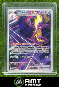 Toxtricity 2025 Pokemon Phantasmal Flames #103/094 English Illustration Rare - Image 1