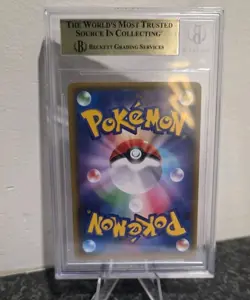 [BGS 10] Pretend Team Skull Pikachu 013/SM-P Poncho Promo Japanese POKEMON Gold - Image 2