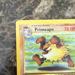 Pokemon TCG Primeape Jungle 43/64 1st Edition 70 HP Uncommon Stage 1 English - Image 3