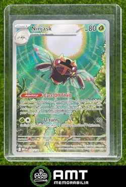 Ninjask 2025 Pokemon Mega Evolution #137/132 English Illustration Rare - Image 1