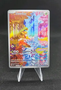 Deerling 165/162 SV05: Temporal Forces Holo Illustration Rare Pokemon TCG - Image 1