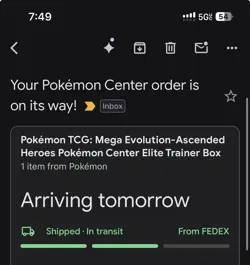 Mega Evolution Ascended Heroes Pokemon Center Elite Trainer Box (PC ETB) SHIPPED - Image 2