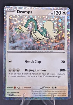 Drampa 015/015 Holo Rare - 2024 McDonald’s Promo - Pokemon TCG - NM - Pack Fresh - Image 1