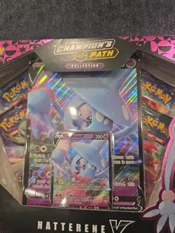 Pokemon TCG Champions Path Hatterene v Sealed Box Collection - Image 2