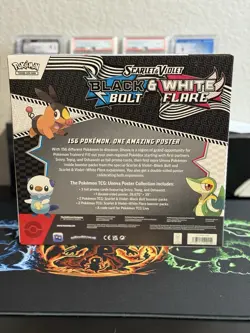 Pokemon TCG Black Bolt & White Flare Unova Poster Collection Sealed - Image 2