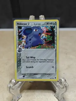 Pokemon 2006 EX Dragon Frontiers Nidoran (F) Delta Uncommon Reverse Holo 56/101 - Image 2