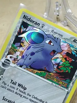 Pokemon 2006 EX Dragon Frontiers Nidoran (F) Delta Uncommon Reverse Holo 56/101 - Image 3