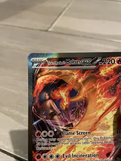Team Rocket's Moltres ex 229/182 Sv10: Destined Rivals SIR Pokemon Pack Fresh NM - Image 3
