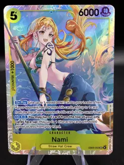ONE PIECE NAMI EB03-053 SUPER RARE ENGLISH - Image 1