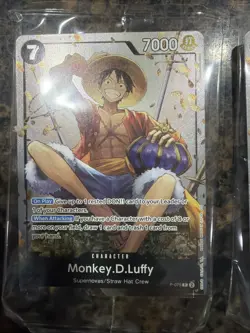 One Piece CCG Monkey.D.Luffy BVB, Sabo And Portgas D. Ace Promos - Image 1