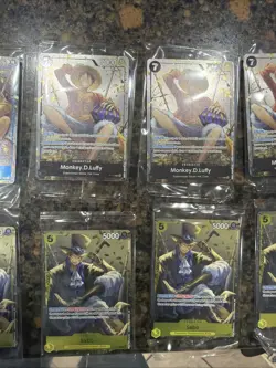 One Piece CCG Monkey.D.Luffy BVB, Sabo And Portgas D. Ace Promos - Image 4