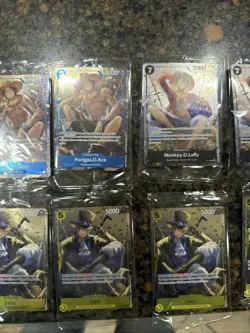 One Piece CCG Monkey.D.Luffy BVB, Sabo And Portgas D. Ace Promos - Image 5