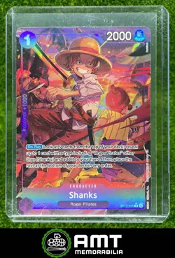Shanks (065) (Alternate Art) OP13-065 English R Carrying On His Will One Piece - Image 1
