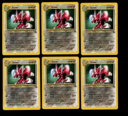 2000 WOTC POKEMON LEAGUE SCIZOR #33 BLACK STAR PROMO LOT OF 25 CARDS UNPLAYED - Image 2