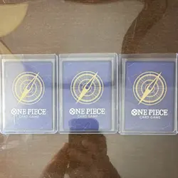 One Piece Card Game Monkey D. Luffy Sabo Character Cards Lot of 3 English - Image 4