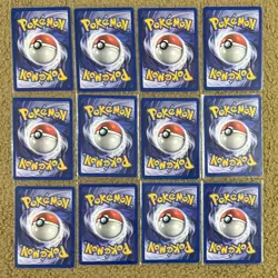 Pokemon Cards Jungle Series Lot Of 12 1st Edition WOTC 1999–2000 Vintage - Image 2