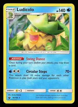 Ludicolo 38/168 Holo Rare Celestial Storm Pokemon Card - Image 1