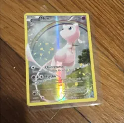 Pokemon Mew Reverse Holo XY110 Psychic Basic XY Trading Card - Image 1