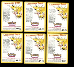 2002 WOTC POKEMON LEAGUE LEGENDARY BIRDS INSERT PROMO LOT OF 27 CARDS UNPLAYED - Image 4