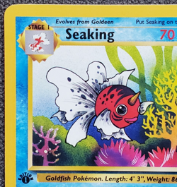 1st Edition Seaking - Jungle - #46/64 - Vintage Pokemon Card 1999 WOTC - Image 2