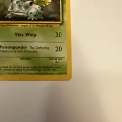 Pokemon Ivysaur 60 HP Uncommon 030/102 Base Set 1999 English TCG Card - Image 4