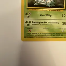 Pokemon Ivysaur 60 HP Uncommon 030/102 Base Set 1999 English TCG Card - Image 5