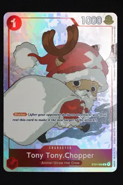 Tony Tony.Chopper (Gift Collection 2023) ST01-006 One Piece Promotion Cards Foil - Image 1