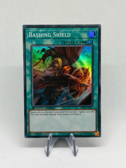 Bashing Shield SBTK-EN037 Super Rare 1st Edition NM YuGiOh Card - Image 1