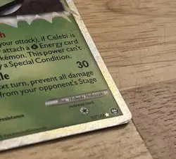 Pokemon Celebi Prime 92/102 HGSS Triumphant HOLO Card LP (P11) - Image 3