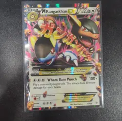 Pokemon M Kangaskhan EX Mega Evolution Holo Card 79/106 Card Stock English - Image 3
