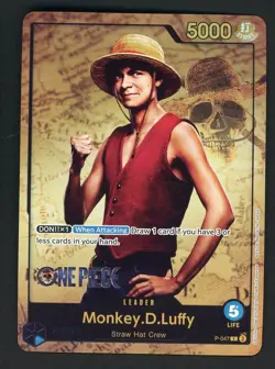 Monkey D. Luffy P-047 P Premium Card Collection Live Action Edition - Image 1