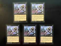 5 x Sarcomancy MTG - see picts for condition - Image 1