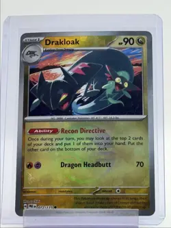 DRAKLOAK 2025 POKEMON PRISMATIC EVOLUTIONS POKEBALL FOIL 072/131 Q4094 - Image 1