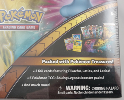 Pokemon TCG Shining Legends Collector’s Chest Tin 2017 - Factory Sealed - Image 2