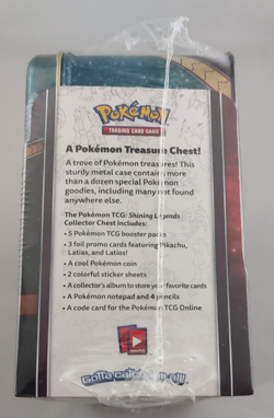 Pokemon TCG Shining Legends Collector’s Chest Tin 2017 - Factory Sealed - Image 4