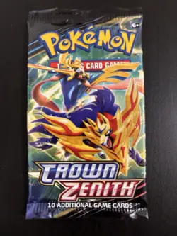 22.4g HEAVY Pokemon TCG Stellar Crown Booster Pack Scarlet & Violet Cinderance - Image 2