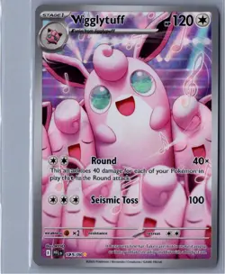 Wigglytuff - 105/094 Illustration Rare Phantasmal Flames NM Holofoil Pokemon - Image 1
