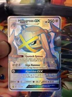 Pokemon Metagross GX Alternate Art Promo Hidden Fates 157a/145 - Image 3