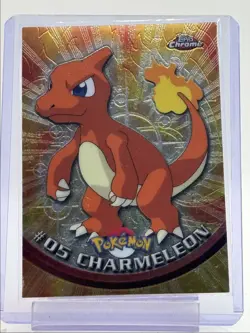 CHARMELEON 2000 TOPPS CHROME POKEMON TV #05 Q5677 - Image 1