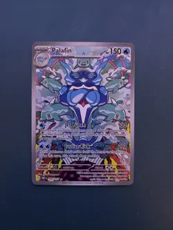 Pokemon TCG Palafin 200/197 Obsidian Flames Illustration Rare Full Art Holo NM/M - Image 1