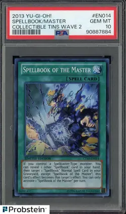 2013 YU-GI-OH #EN014 Spellbook/Master Collectible Tins Wave 2 PSA 10 - Image 1
